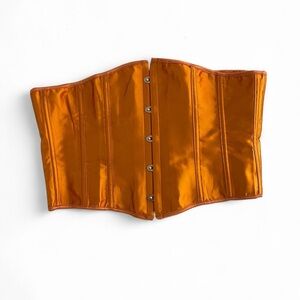 Orange Corset Top